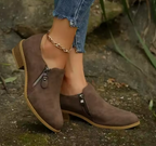 | Orthopedic Zip-Up Ankle Boots
