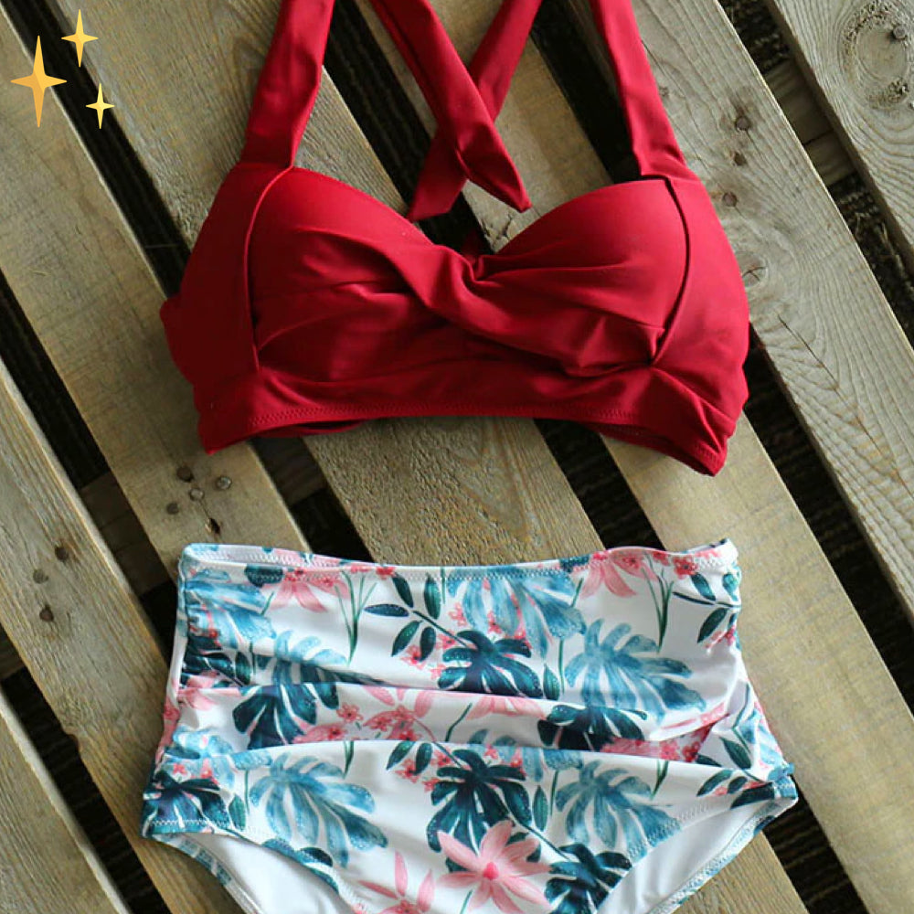 | High Waist Bikini Set