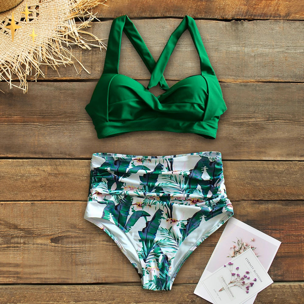 | High Waist Bikini Set