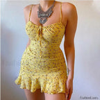 Camisole Backless Mini Dress