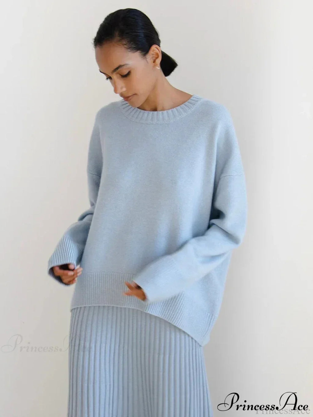 Vintage Casual Cozy Stylish Autumnal Streetwear Warm Long Sleeve Sweater