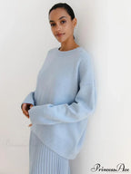 Vintage Casual Cozy Stylish Autumnal Streetwear Warm Long Sleeve Sweater
