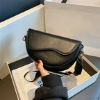Vintage Flap Small Saddle Crossbody