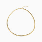 Vintage Gold Snake Chain Choker Necklace