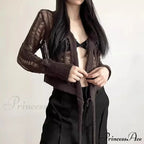 Vintage Gothic Dark Hooded Stylish Elegant Classic Trendy Unique Crop Top