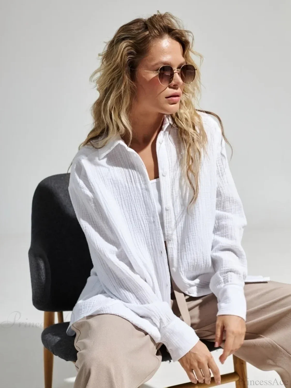 Vintage Loose Fit Blouse