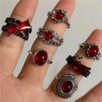 Vintage Midi Bohemian Dark Gothic Band