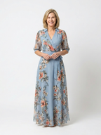 Saskia | Wrap V-Neck Dress