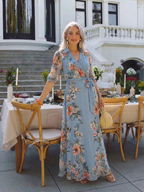 Saskia | Wrap V-Neck Dress