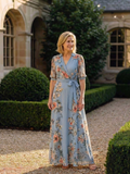 Saskia | Wrap V-Neck Dress