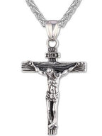 Pendant Cross Necklace for Men and Women Alloy Classic Christmas Daily Use