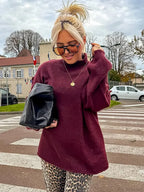 Warm High Neck Retro Sweater