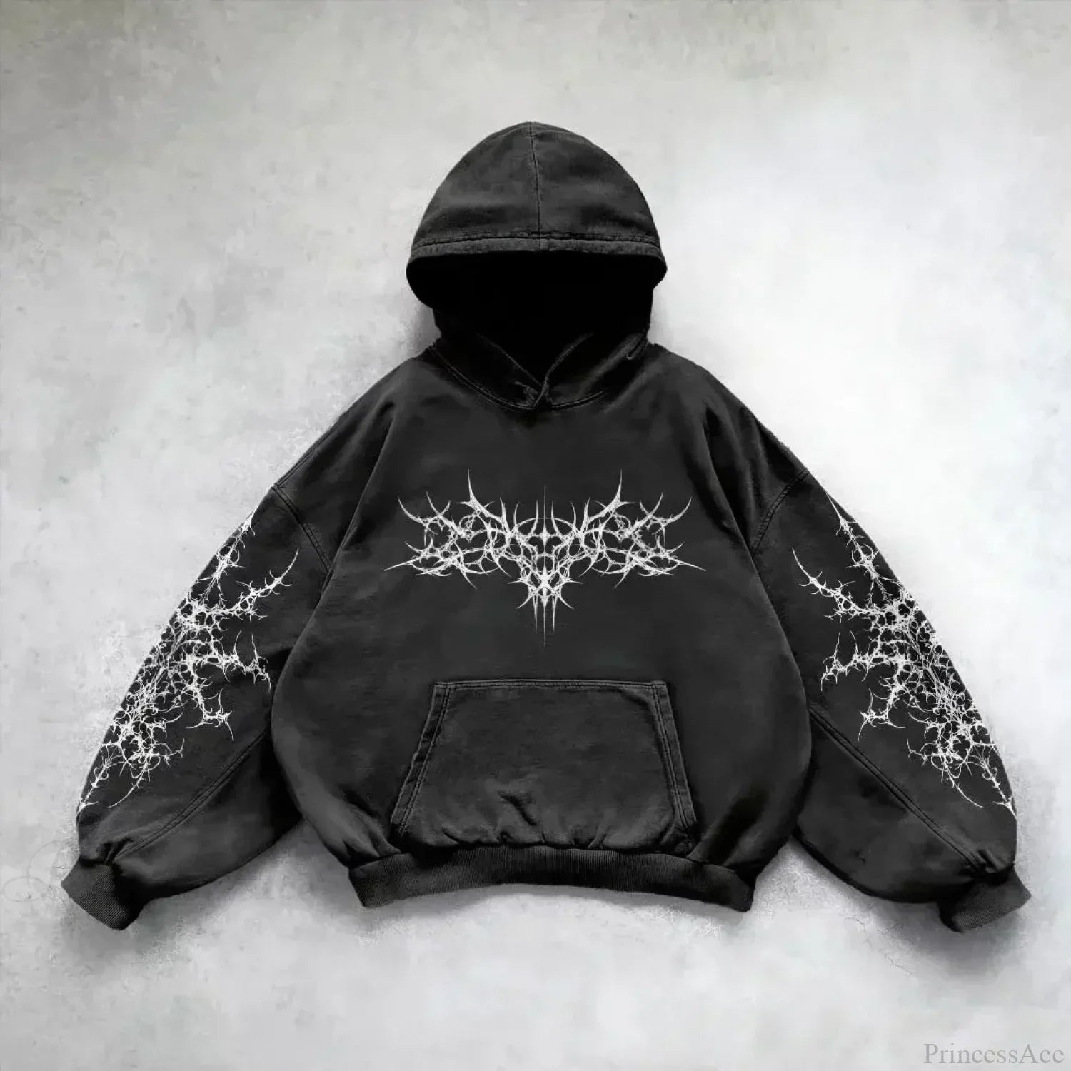 Washed Vintage Fleece Hoodie