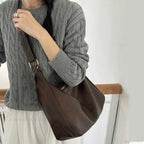 Weaving Straw Top-Handle Shoulder Bag