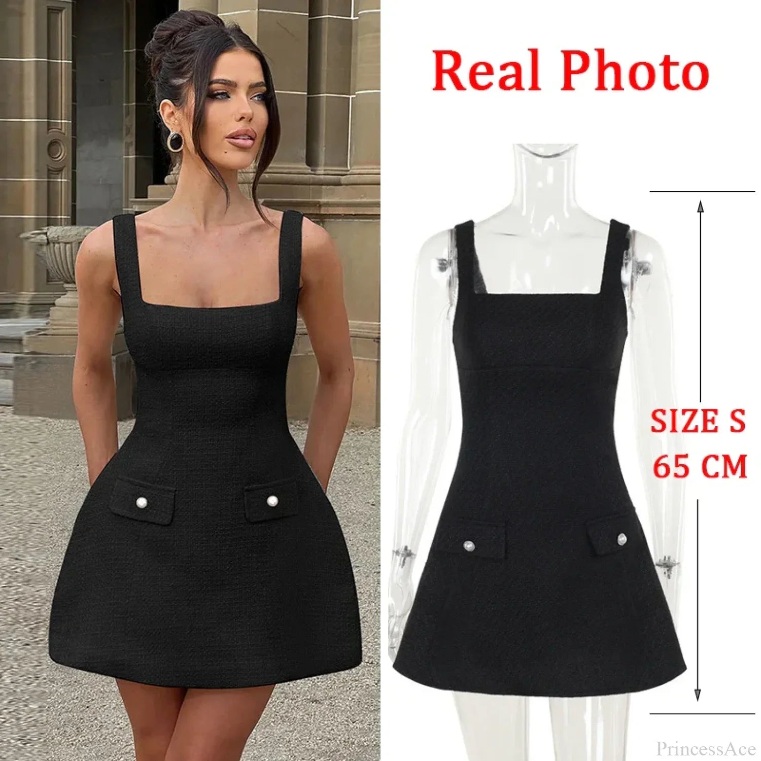 White Pearl Backless Party Dress