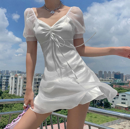 Maider Minimalist Casual Dress Elevated Occasion Wear