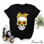 Floral Print Casual Tee