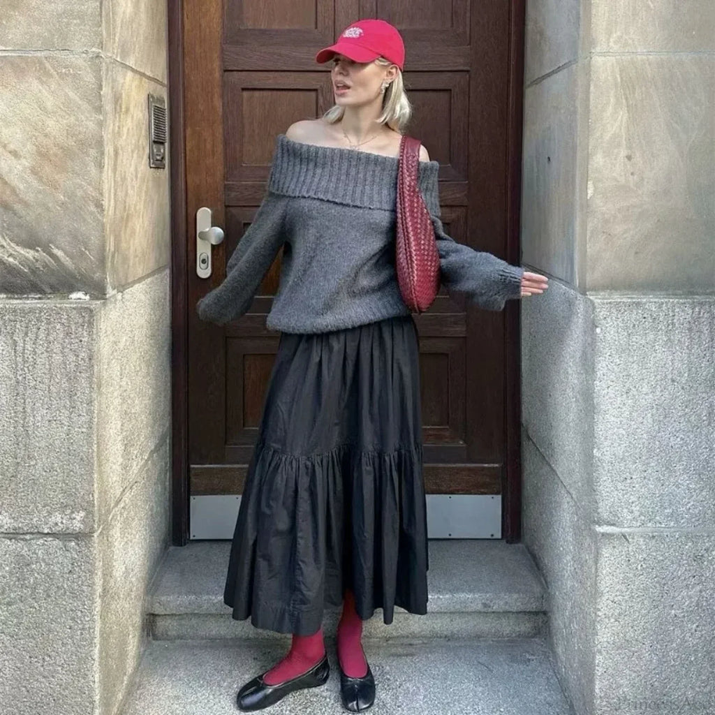 Winter Lapel Short Sweater