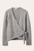 Winter Wool Blend Asymmetrical Cardigan
