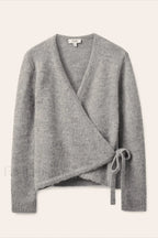 Winter Wool Blend Asymmetrical Cardigan