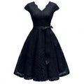 Luisa Chic Midi Party Dress Elevated Occasion Wear