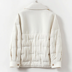 Women__ Down-Filled Wool Jacket with Lapel Collar