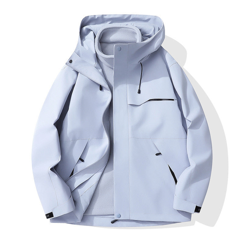 Women’s Softshell Jacket with Detachable Fleece Lining