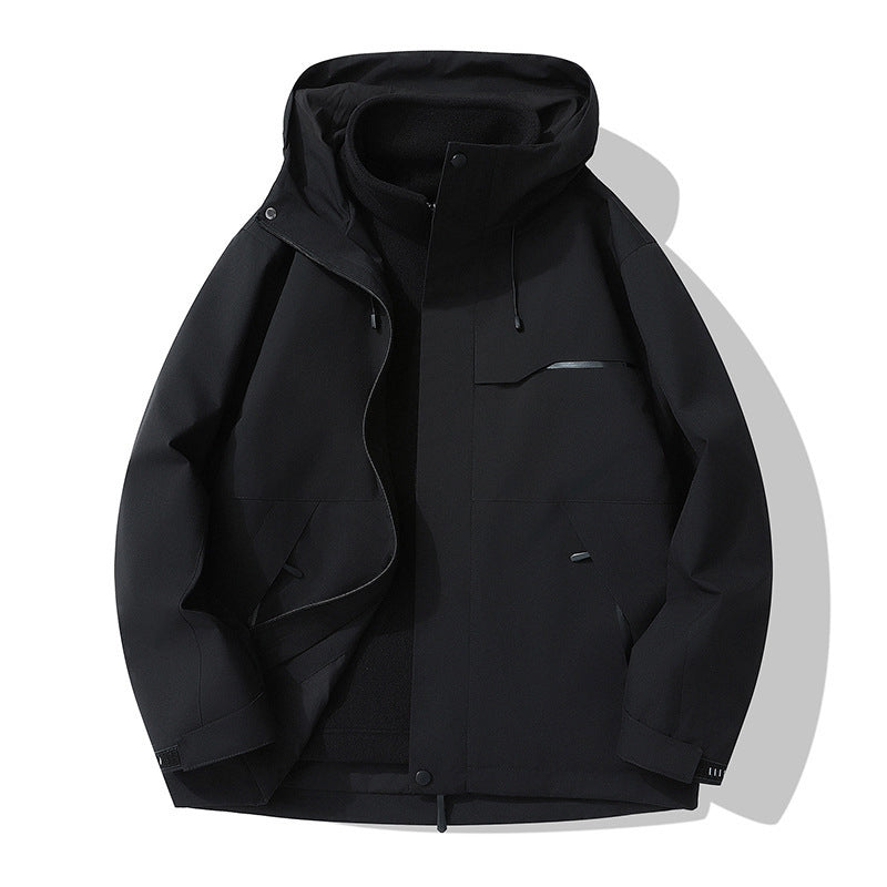 Women’s Softshell Jacket with Detachable Fleece Lining