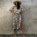 Women Swimsuit Kaftan Tunic Beach Cover Up