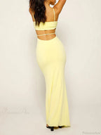 Women's Cami Slim Fit Vacation Dress