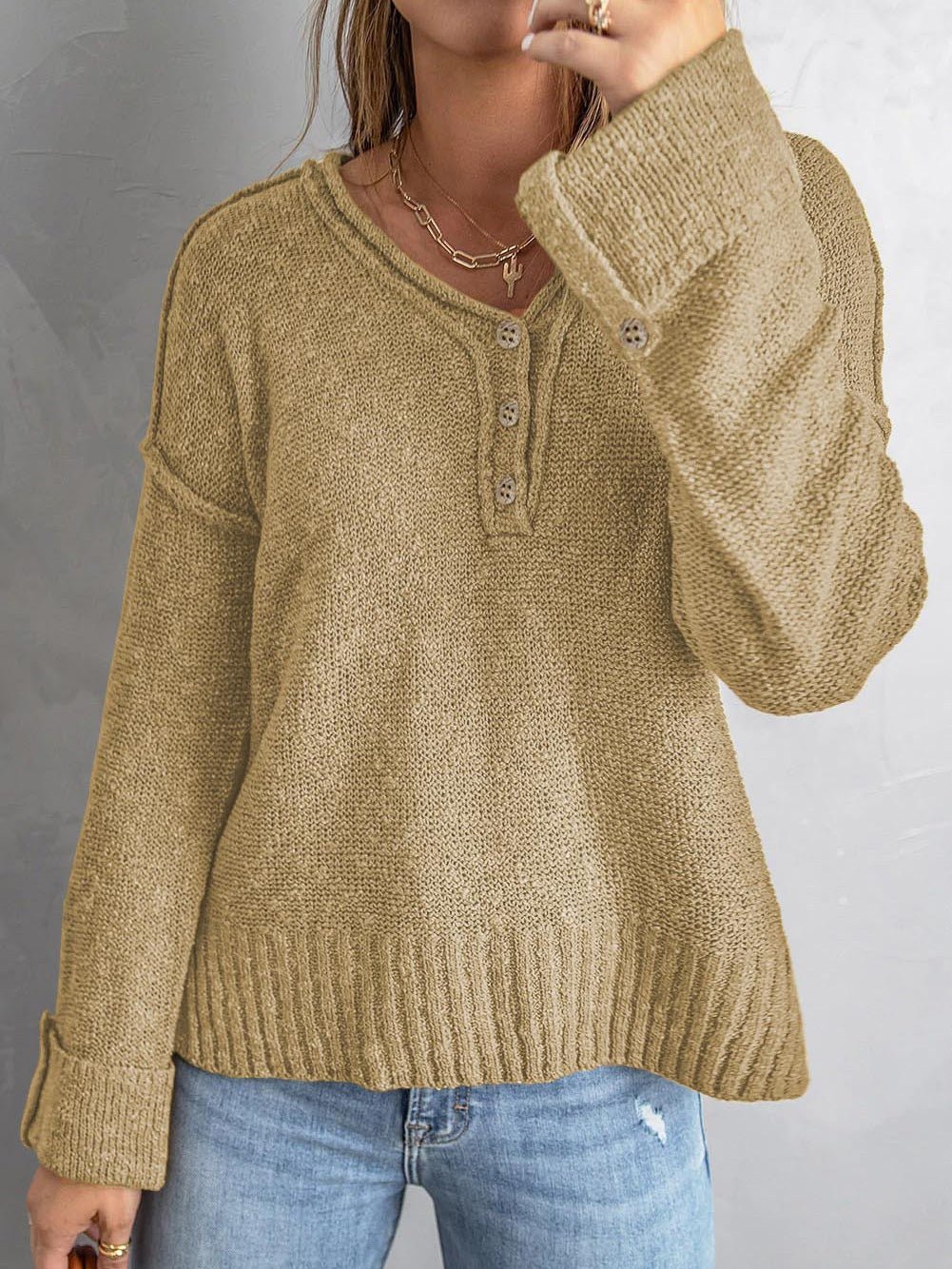 | Modern winter sweater in comfortable material