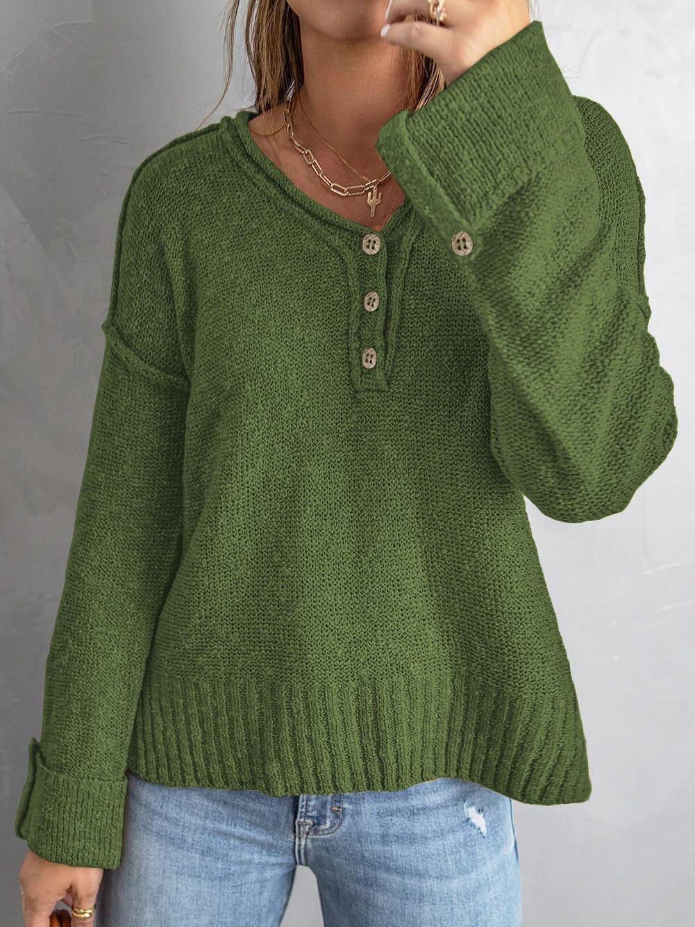 | Modern winter sweater in comfortable material