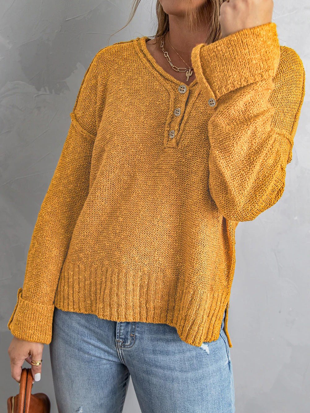 | Modern winter sweater in comfortable material
