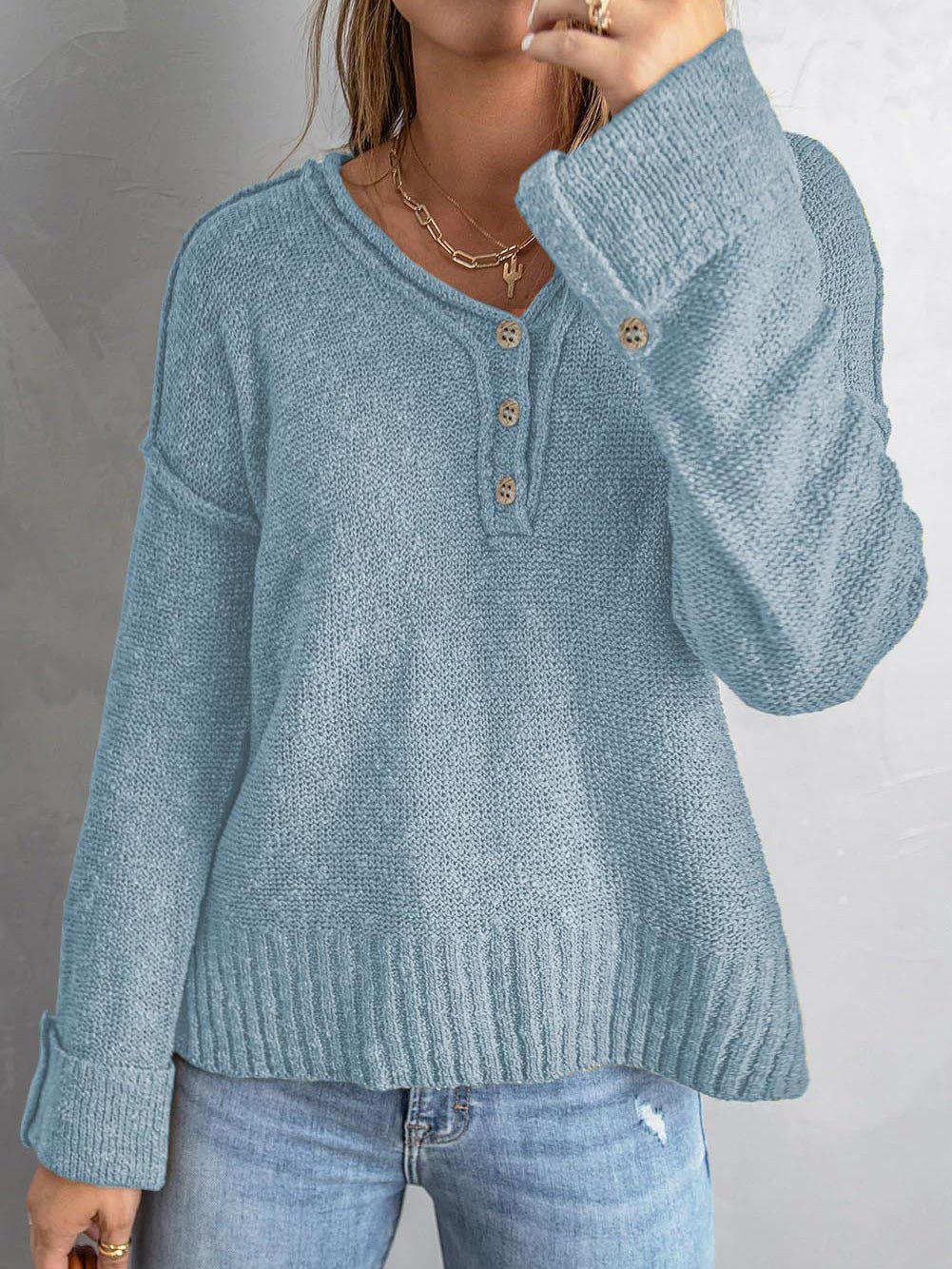 | Modern winter sweater in comfortable material