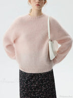 Wool Mohair Thick Pullover Sweater Sweater