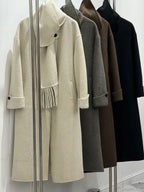 Woolen Single Button Full Sleeve Overcoat