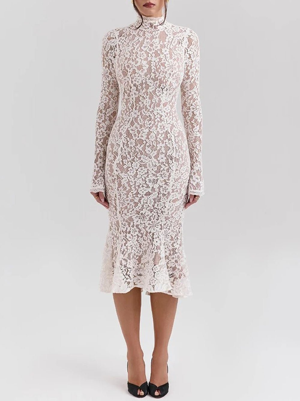 Ximena Long Sleeve Midi Dress