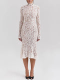 Ximena Long Sleeve Midi Dress