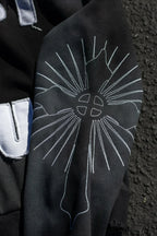Y2K Long Sleeve Street Applique Embroidered Hoodie