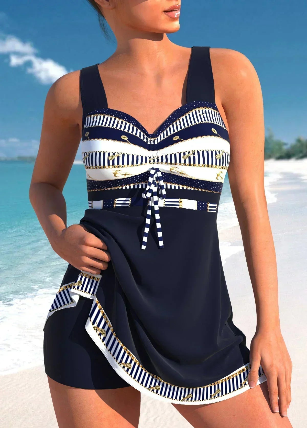 | Women Summer Swim Dress