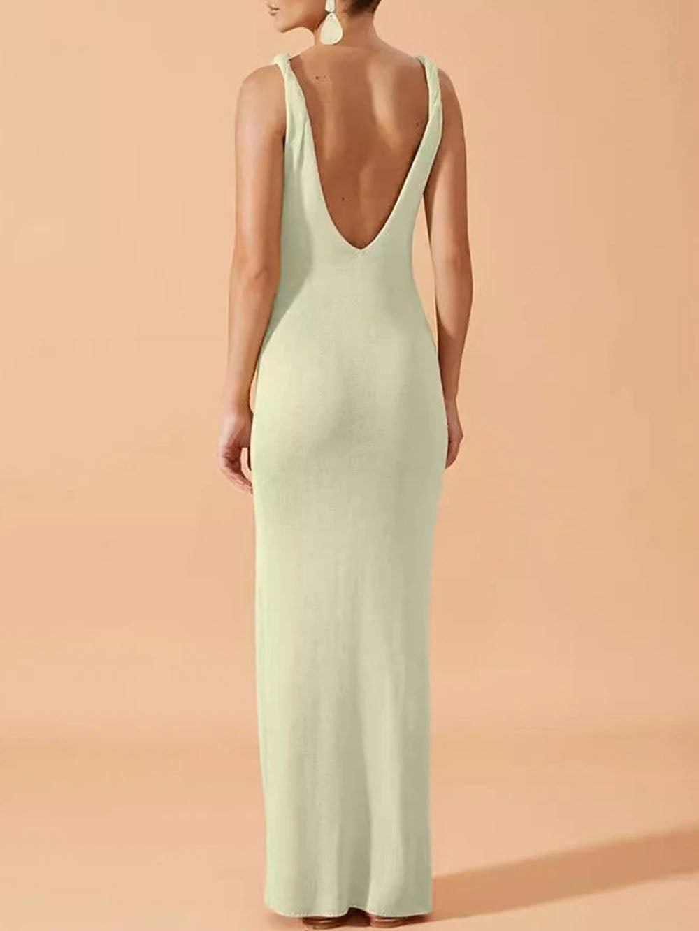 Zara Backless Maxi Dress